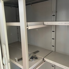 YODOKO ヨドコウ (ESD PL15)スチール物置 シルバー
の画像