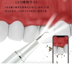 【未開封】 【送料無料】 超音波歯クリーナー 口腔洗浄器の画像