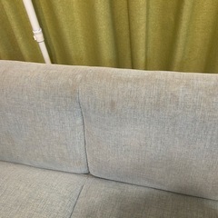 7月中引き取り価格　北欧風ソファ3人掛けの画像