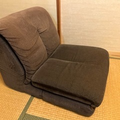 1人がけソファ（カバー付き）の画像