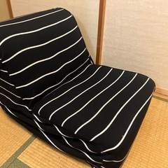 1人がけソファ（カバー付き）の画像