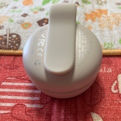 ポータブルホワイトファンの画像