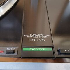 中古　レコードプレーヤー SONY PS-LX5 再生OKの画像
