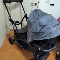 2人乗りベビーカーの画像