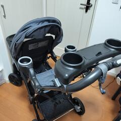 2人乗りベビーカーの画像