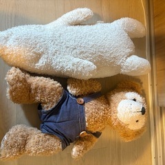 ダッフィーSサイズ＆クマのぬいぐるみの画像