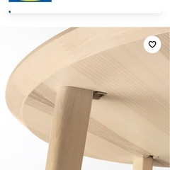【美品】IKEA円卓ダイニングテーブルの画像