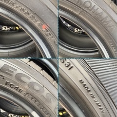 「商談中」「31」　165/55R14 中古タイヤ4本の画像