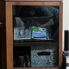 ニトリ　レンガ調ローボード、サイドキャビネットの画像