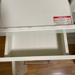 キッチン棚　白の画像