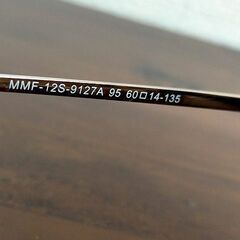 ◆spectre jins mmf-12s-9127a サングラス 度なし 中古品の画像