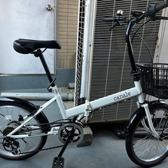 折りたたみ自転車　新品同様の画像