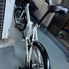 折りたたみ自転車　新品同様の画像