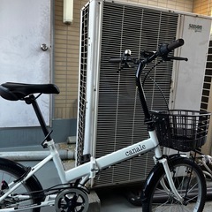 折りたたみ自転車　新品同様の画像