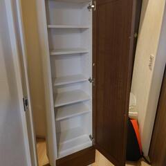 鏡付き衣装ケースの画像