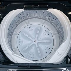 ★動作確認済み★洗濯機　2022年製　6kg　ブラック　ヤマダ電機オリジナル　YWM-T60H1の画像