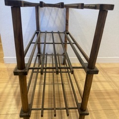 木製ラックの画像