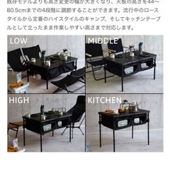 決まりました‼️（DOD）グッドラックテーブルの画像