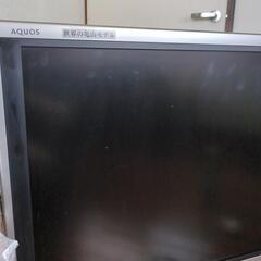SHARP 40型液晶テレビの画像