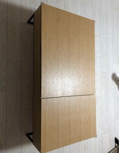 昇降センターテーブル(Nヒバリ 120 LBR) ニトリ　食卓　在宅ワーク