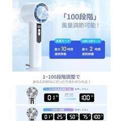 ハンディファン使用一度のみの画像