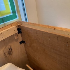 DIYで作ったカウンターの画像