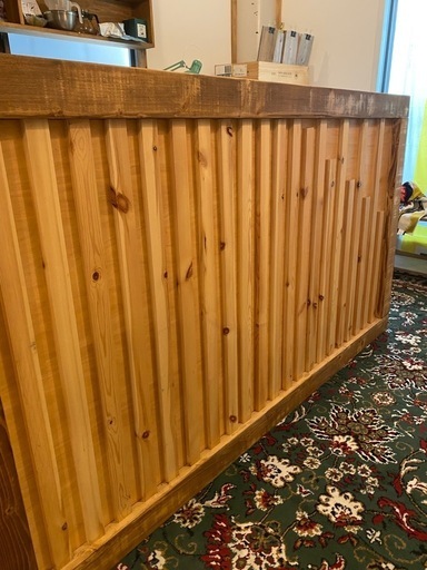 DIYで作ったカウンター