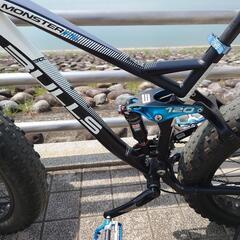 ２６インチ　フルサスペンションマウンテンバイクの画像
