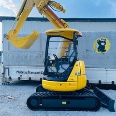 千葉県富里市発●コマツ●ミニシヤベル●PC30UU-5●1566Hrs●倍速●ゴムパット新品●年式2014●3Tクラスの画像