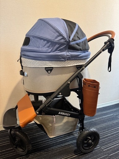 AIRBUGGY DOME3 レギュラー　ナイルブルー➕【別売付属品付】