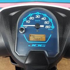 ★即乗りOK！　ヤマハ　JOG　ジョグ　セル1発　実働車　現行モデル　原付　バイクの画像