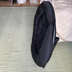 コストコ　ソーサーチェア　ブラックの画像