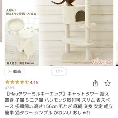 キャットタワーの画像