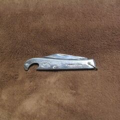 FEATHER　キーホルダー　小型の折りたたみナイフ　ステンレス　フェザーの画像