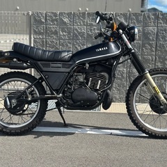 YAMAHA DT250  1N6  実働！自賠責令和8年5月まであり！引き取り早い方優先！の画像