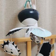 【引き取り限定】KATOJIベビーベッド＋TinyLoveメリー＋西川布団セットのおまけ付き！の画像