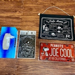 スヌーピー　ウォールステッカー　などの画像
