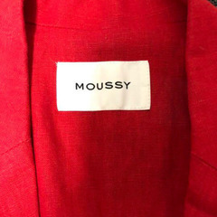 ✨無料✨◎新品◎ MOUSSY ジャケット 男性も使用可能(ゆったりデザイン)♪ セミロング サイズ2の画像