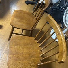 ニトリ  ダイニングチェア  4つ  の画像