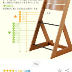 キッズチェア　ハイチェア　ベビーチェアの画像
