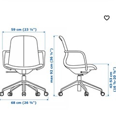 IKEA キャスター付きチェアの画像