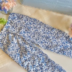  2点セット 子ども服 110サイズ　キャミソール+ロングパンツ  夏服【ハンドメイド】の画像
