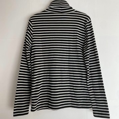 zootie ズーティー【M】ボーダー柄タートルネックの画像