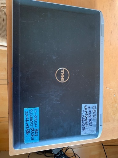 （売約済）人気機種をWindows11 pro 64bit版で特価出品！Dell latitude E6530改その⑲　CPUi7 SSD240G memory8G office2021付