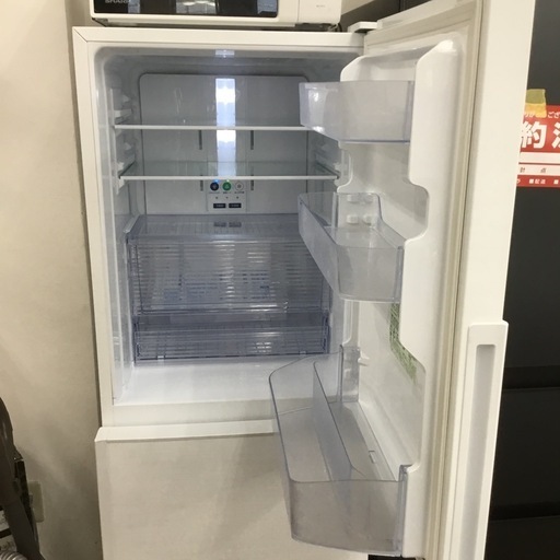 中古美品 280L 2ドア冷蔵庫 SHARP SJ-PD28E-W 2019年製 エキスパート藤沢辻堂店