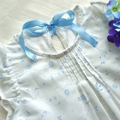 子供服　110サイズ　夏服シースルーワンピース【ハンドメイド】の画像