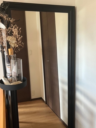 IKEA,TOFTBYN,トフトビーン,ブラック,鏡　福岡市内　直接希望 TOFTBYN トフトビーン ミラー, ブラック, 75x165 cm - IKEA