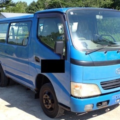 H17 ダイナ　ルートバン　ディーゼル　4WD　MT　車検付　６人乗　札幌近郊　北海道の画像