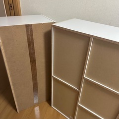 【27日までにお引き取り可能な方優先】カラーボックス 2点の画像