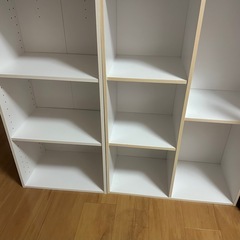 【27日までにお引き取り可能な方優先】カラーボックス 2点の画像